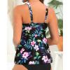 imageYonique Womens Flowy Tankini Tops Only Modest Swim Tops Loose Fit Bathing Suit Tops No BottomFloral