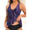 imageYonique Womens Flowy Tankini Tops Only Modest Swim Tops Loose Fit Bathing Suit Tops No BottomStar Whole Sky
