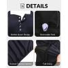 imageYonique Womens Tankini Top Only Button Tummy Control Swim Tank Top Modest Bathing Suit Top No BottomBlack
