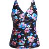 Colorful Black Floral
