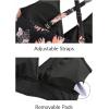 imageYonique Women Plus Size Bikini Top Only Large Bust Swim Top Full Coverage Swimsuit Top Sport Bra Bathing Suit Top No BottomBlack and Flower
