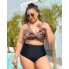 imageYonique Women Plus Size Bikini Top Only Large Bust Swim Top Full Coverage Swimsuit Top Sport Bra Bathing Suit Top No BottomDatura Stramonium