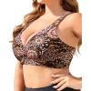 imageYonique Women Plus Size Bikini Top Only Large Bust Swim Top Full Coverage Swimsuit Top Sport Bra Bathing Suit Top No BottomDatura Stramonium
