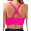 imageYonique Women Plus Size Bikini Top Only Large Bust Swim Top Full Coverage Swimsuit Top Sport Bra Bathing Suit Top No BottomHot Pink