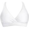 imageYonique Women Plus Size Bikini Top Only Large Bust Swim Top Full Coverage Swimsuit Top Sport Bra Bathing Suit Top No BottomWhite2