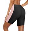 imageYonique Womens Swim Shorts High Waisted Swim Bottoms Tummy Control Bathing Suit Bottom Boy ShortsAvailable in PlusBlack Pink