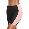 imageYonique Womens Swim Shorts High Waisted Swim Bottoms Tummy Control Bathing Suit Bottom Boy ShortsAvailable in PlusBlack Pink