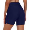 imageYonique Womens Swim Shorts High Waisted Swim Bottoms Tummy Control Bathing Suit Bottom Boy ShortsAvailable in PlusDark Blue