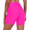 imageYonique Womens Swim Shorts High Waisted Swim Bottoms Tummy Control Bathing Suit Bottom Boy ShortsAvailable in PlusHot Pink