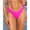 imageYonique Women Thong Bikini Bottom Bathing Suit BottomHot Pink