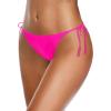imageYonique Women Thong Bikini Bottom Bathing Suit BottomNeon Pink