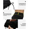 imageYonique Womens Swim Shorts High Waisted Bathing Suit Bottoms Tummy Control Boy Shorts Board ShortsBlack1