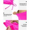 imageYonique Womens Swim Shorts High Waisted Bathing Suit Bottoms Tummy Control Boy Shorts Board ShortsHot Pink