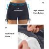 imageYonique Womens Swim Shorts High Waisted Bathing Suit Bottoms Tummy Control Boy Shorts Board ShortsPine Green