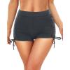 imageYonique Womens Swim Shorts High Waisted Bathing Suit Bottoms Tummy Control Boy Shorts Board ShortsPine Green
