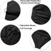imageYonique Women One Piece Swimsuit High Neck Bathing Suit Tummy Control SwimwearBlack