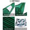 imageYonique Womens Plus Size Swimsuits with Shorts Tummy Control Tankini Two Piece Bathing Suits Athletic SwimwearGreen  Leaf