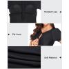 imageYonique Womens Rash Guard Short Sleeve Swimsuits One Piece Zipper Bathing Suit Surfing Swimwear UPF 50Black and Pink Floral