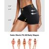 imageYonique Womens Swim Shorts Bathing Suits Bottoms Swimsuit BottomsBlack