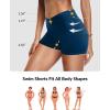 imageYonique Womens Swim Shorts Bathing Suits Bottoms Swimsuit BottomsPeacock Blue
