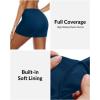 imageYonique Womens Swim Shorts Bathing Suits Bottoms Swimsuit BottomsPeacock Blue