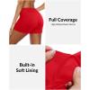 imageYonique Womens Swim Shorts Bathing Suits Bottoms Swimsuit BottomsRed