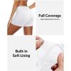 imageYonique Womens Swim Shorts Bathing Suits Bottoms Swimsuit BottomsWhite