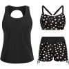 Black Polka Dot