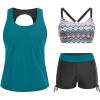 Blue Green Geometric
