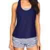 Navy Blue and Stripes