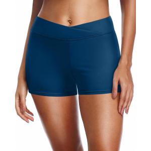 imageYonique Womens Swim Shorts Bathing Suits Bottoms Swimsuit BottomsPeacock Blue