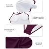 imageYonique Womens Athletic Swimsuits One Piece Bathing Suit Sport Training SwimwearPurple