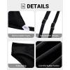 imageYonique Women Two Piece Triangle Bikini Set Bathing Suit Sexy Swimsuit Full Coverage BottomBlack