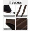 imageYonique Women Two Piece Triangle Bikini Set Bathing Suit Sexy Swimsuit Full Coverage BottomBrown