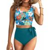 Teal Floral