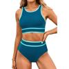 Teal Colorblock