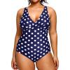 Blue and White Dot