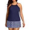 Navy Blue Geometry