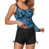 Blue Black and Print