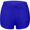 imageYonique Womens Swim Shorts Solid Tankini Bottoms Swimsuit Bottoms Royal Blue M