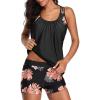 Black and Flowers