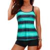 Black and Green Stripe
