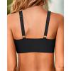 imageWomen Underwire Bikini Top  Push Up Bathing Suit Top Large Bust Swim Top 2025 Swimsuit TopBlack
