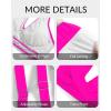 imageWomen Underwire Bikini Top  Push Up Bathing Suit Top Large Bust Swim Top 2025 Swimsuit TopPink