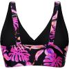 imageWomen Underwire Bikini Top  Push Up Bathing Suit Top Large Bust Swim Top 2025 Swimsuit TopPink Floral
