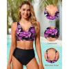imageWomen Underwire Bikini Top  Push Up Bathing Suit Top Large Bust Swim Top 2025 Swimsuit TopPink Floral