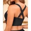 imageWomen Underwire Bikini Top Only  Push Up Swimsuit Top Large Bust Bathing Suit Tops 2025 Supportive Swim TopsBlack