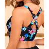 imageWomen Underwire Bikini Top Only  Push Up Swimsuit Top Large Bust Bathing Suit Tops 2025 Supportive Swim TopsColorful Floral