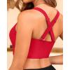 imageWomen Underwire Bikini Top Only  Push Up Swimsuit Top Large Bust Bathing Suit Tops 2025 Supportive Swim TopsRed