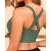 imageWomen Underwire Bikini Top Only  Push Up Swimsuit Top Large Bust Bathing Suit Tops 2025 Supportive Swim TopsSage Green